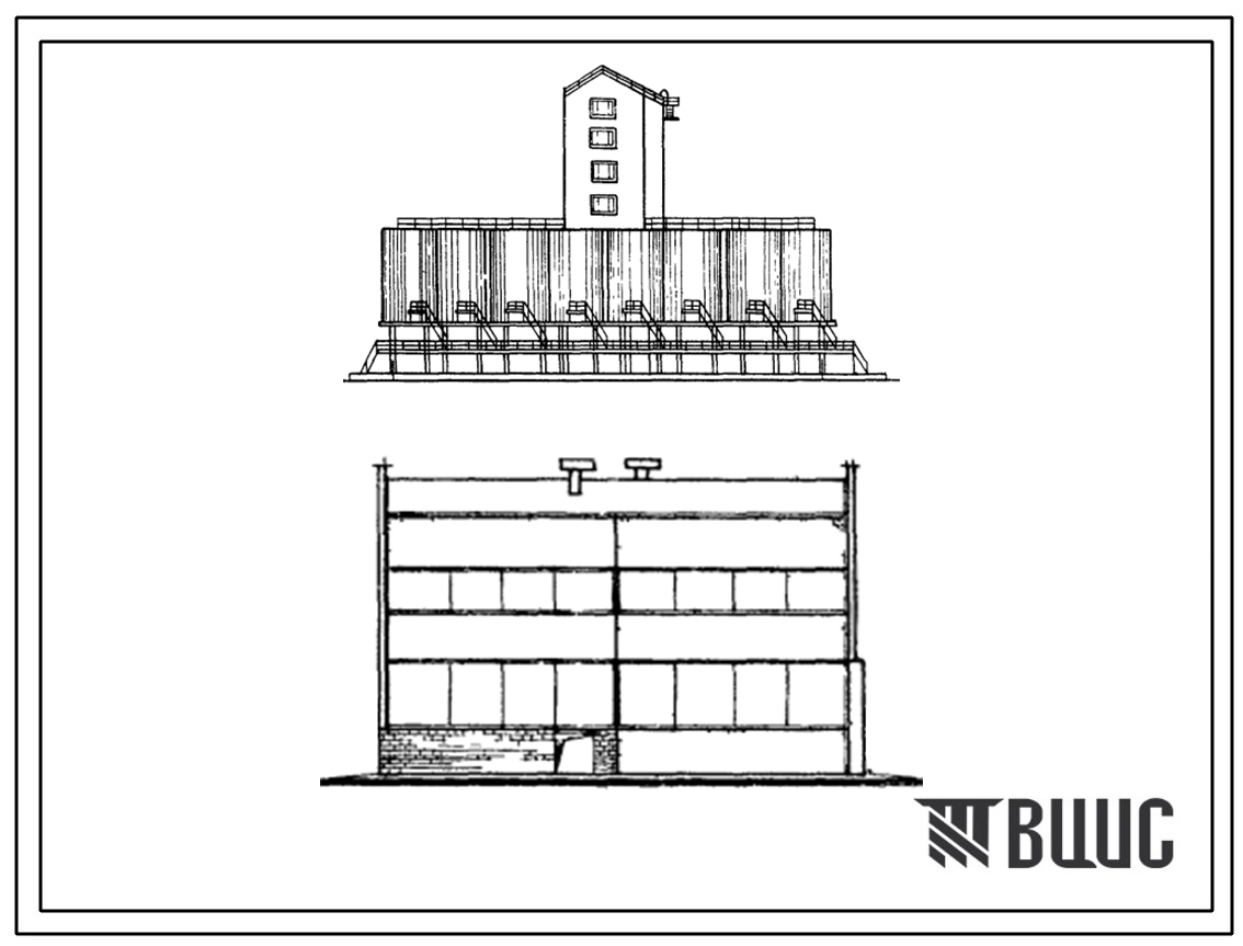 Типовой проект 409-24-13 Цех керамзитового гравия производительностью 200 000 м? в год короткой вращающейся печатью и слоевым подготовителем.
