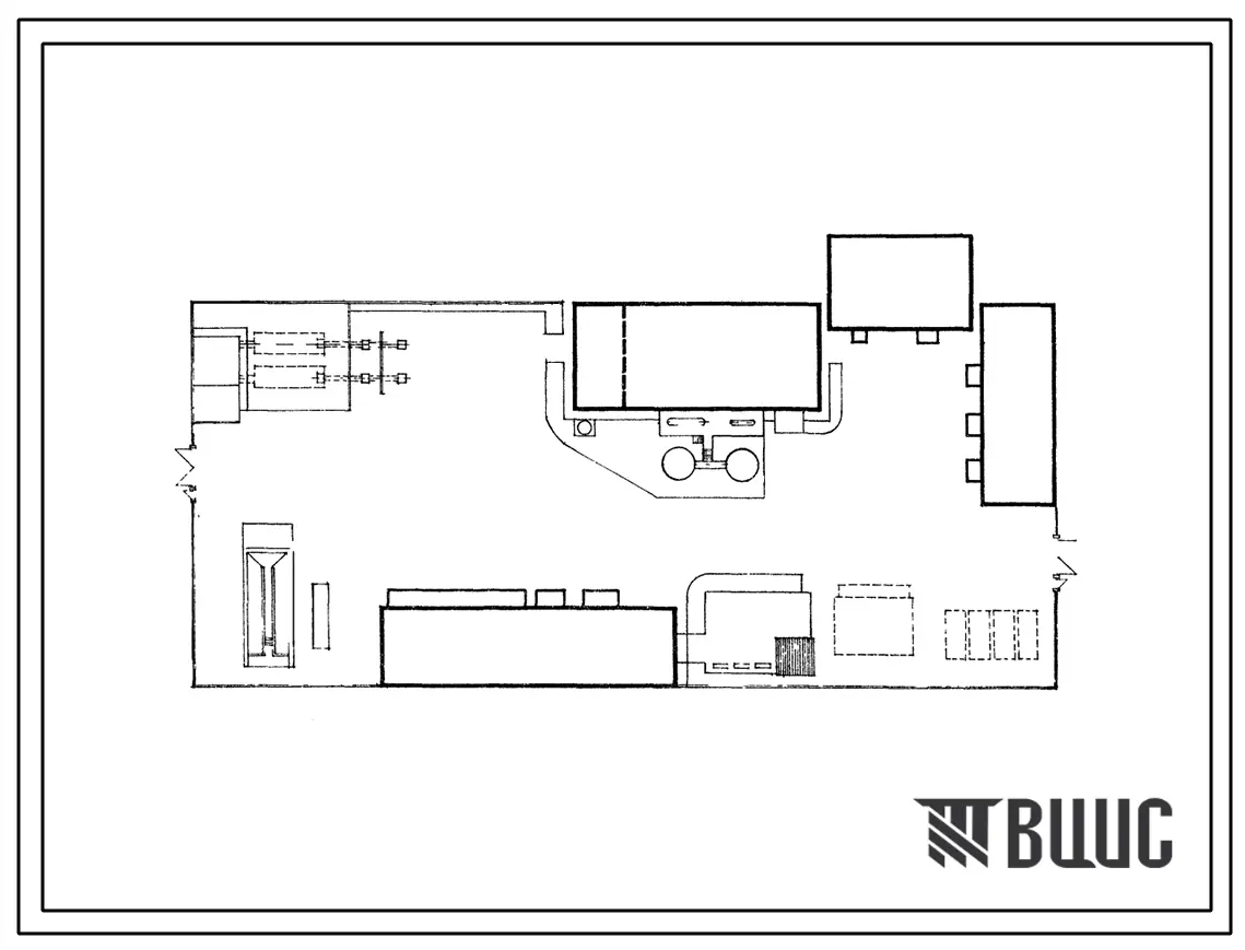 Типовой проект 241-09-20 Хозяйственный блок для санаториев, учреждений отдыха и туризма на 1000 мест. Для строительства в III и IV климатических районах с обычными геологическими условиями и сейсмичностью 7 и 8 баллов.
