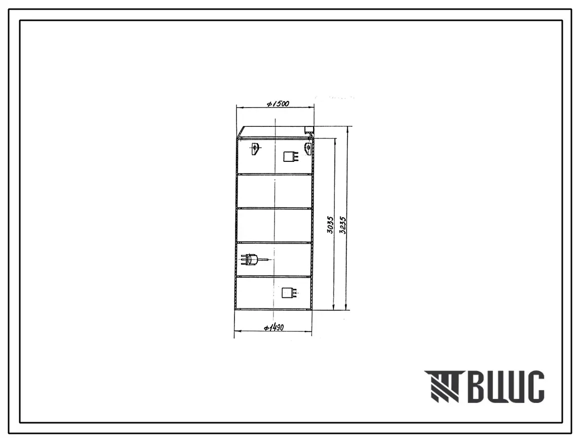 Проект 56952 Опалубка для царги сборной железобетонной дымовой трубы