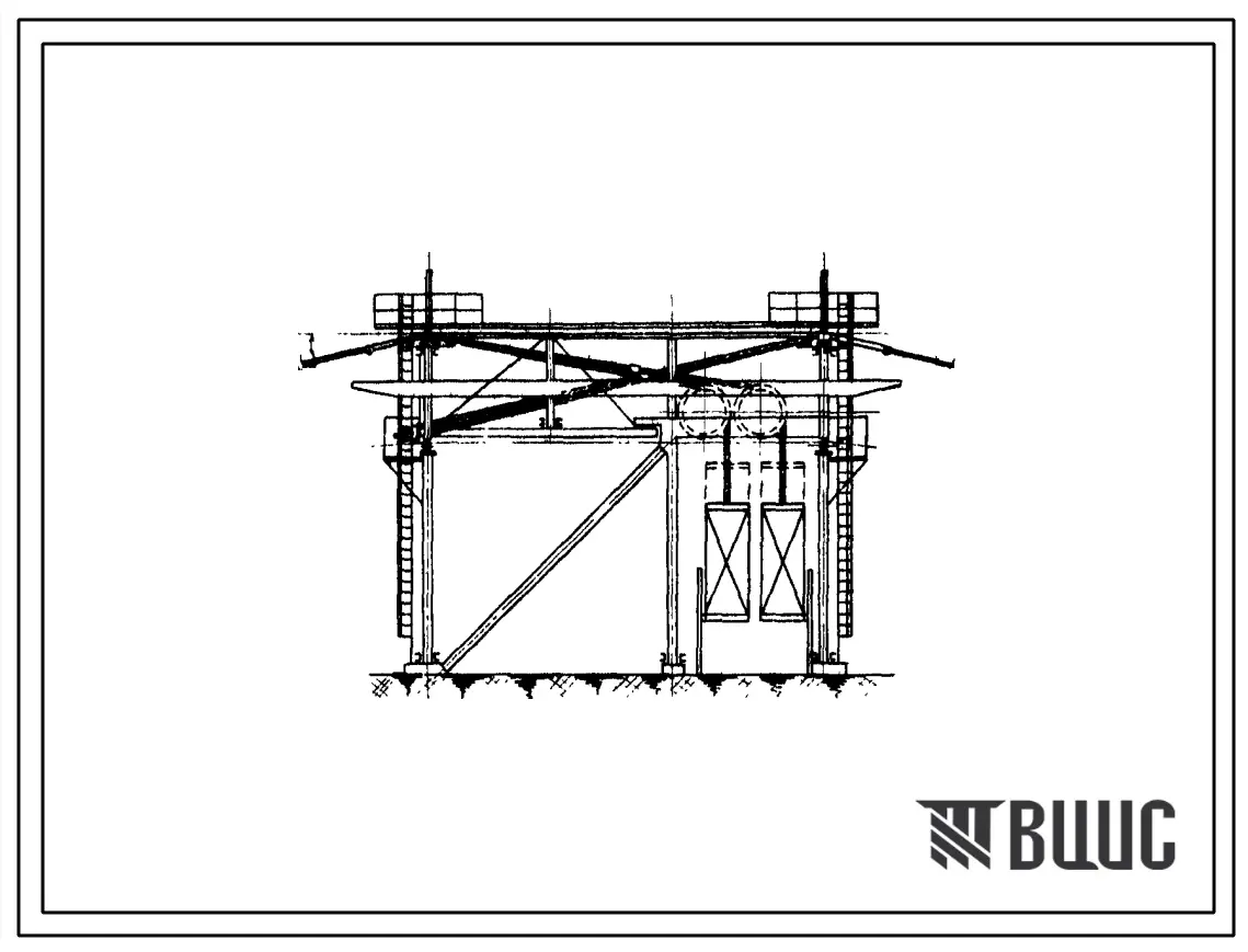 Типовой проект 509-2 Линейные станции с колеей 3 м для грузовых подвесных канатных дорог.