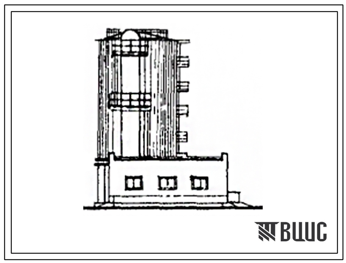 Типовой проект 405-4-78 Склад вспученного перлитового песка емкостью 600 м?.