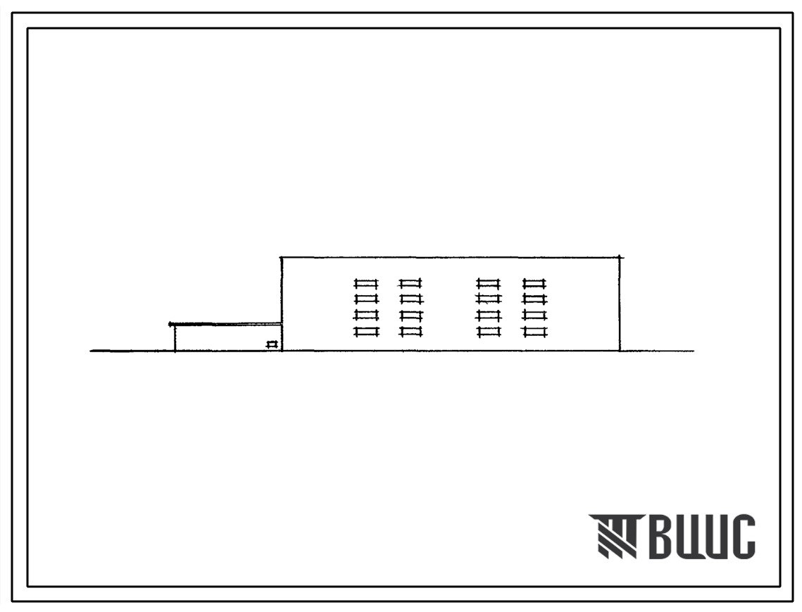 Типовой проект 1-306С-46 Пятиэтажный трехсекционный жилой дом на 60 квартир со стенами из кирпича (однокомнатных  5, двухкомнатных  35, трехкомнатных  20). Для района с сейсмичностью 7 баллов.