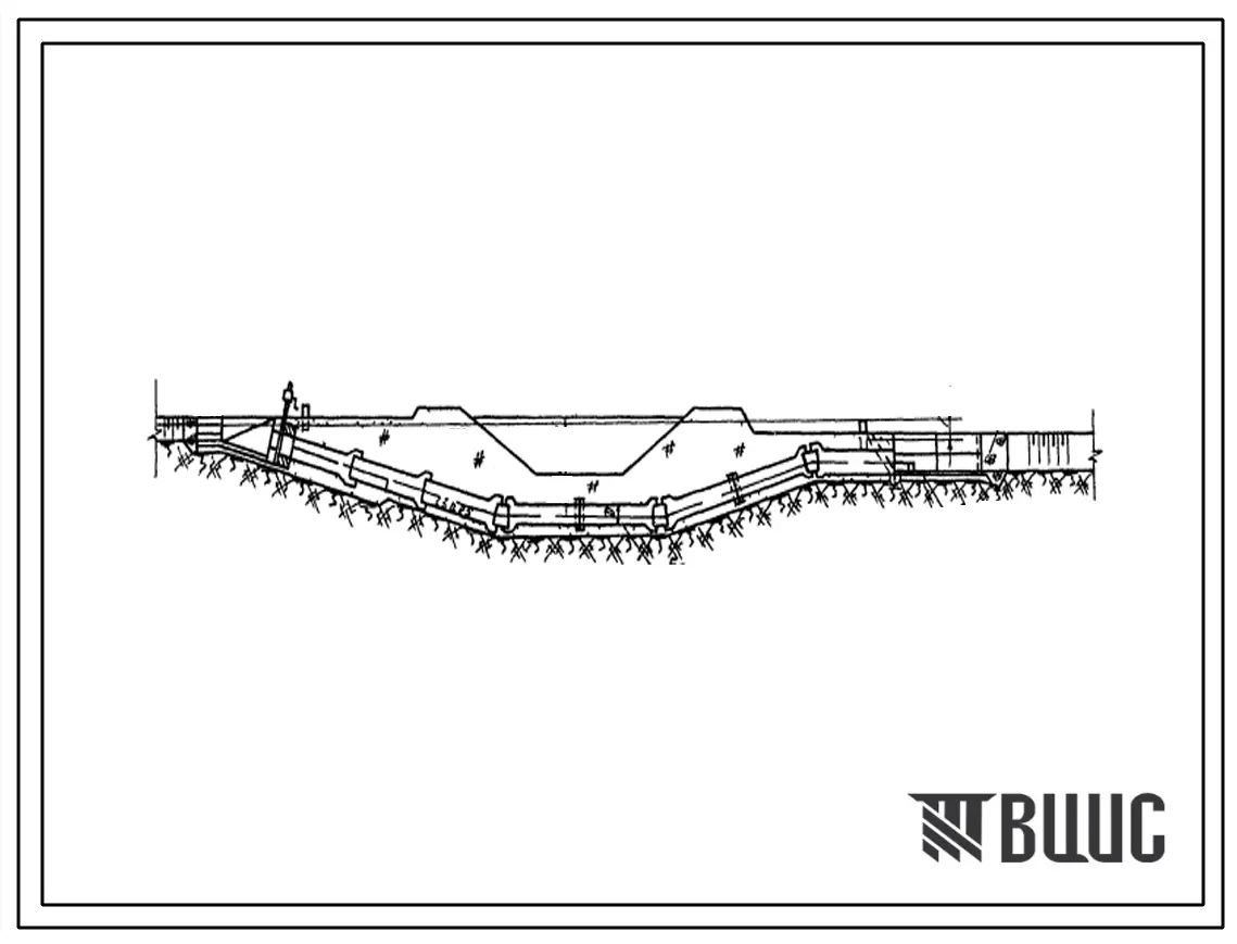 Типовой проект 820-58с Дюкеры регуляторы из сборного железобетона на расход воды до 10 м.куб./сек, с напором до 5 м. Для строительства в районах с сейсмичностью до 8 баллов.