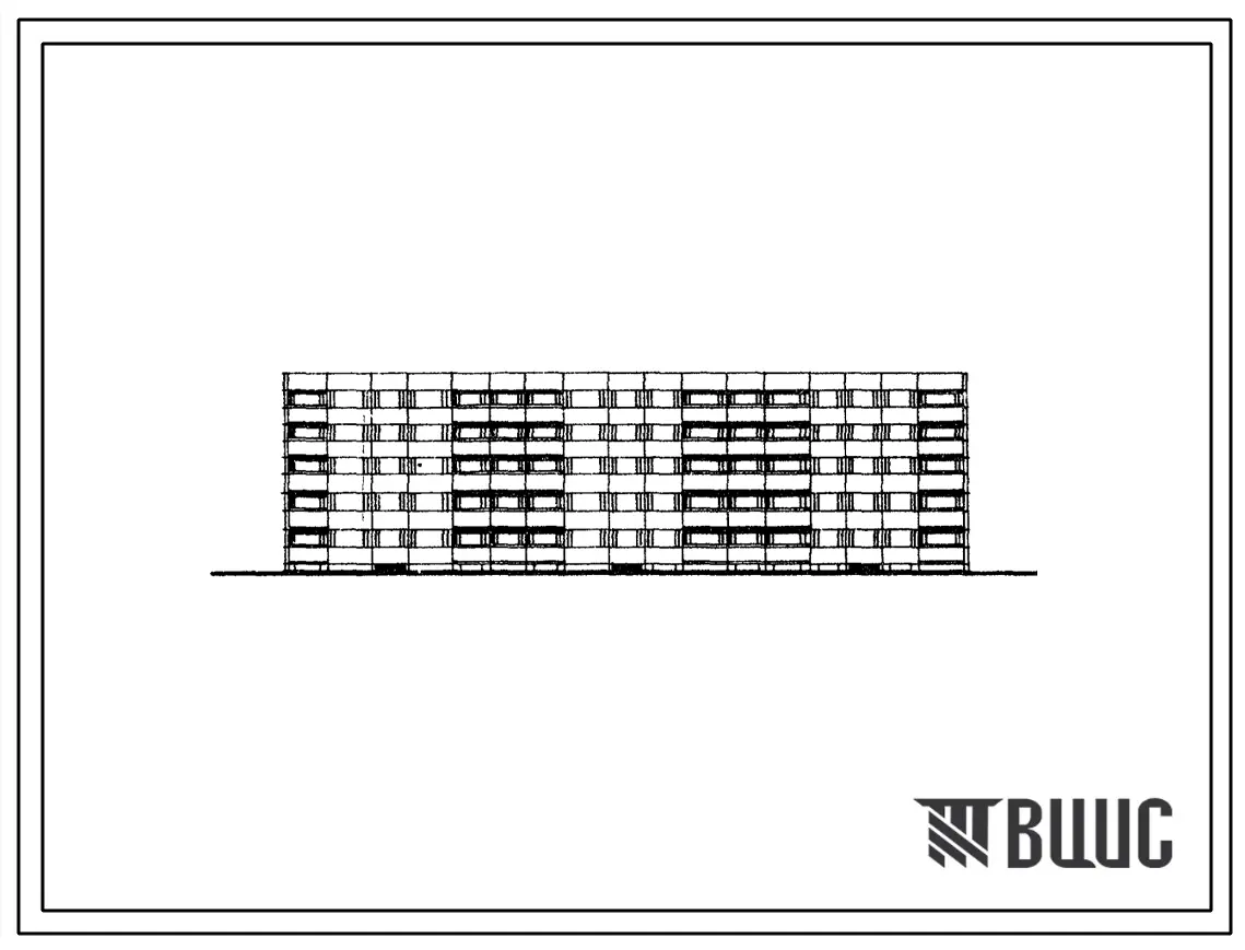 Типовой проект 111-133-5 Пятиэтажный трехсекционный 45 квартирный жилой дом.