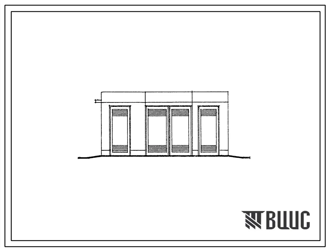 Типовой проект 407-3-475.13.87 Трансформаторные подстанции ТП-1х160, ТП-1х250, ТП-1х400, ТП-1х630, ТП-1х1000 кВА. Стены из железобетонных панелей. Для Белорусской ССР