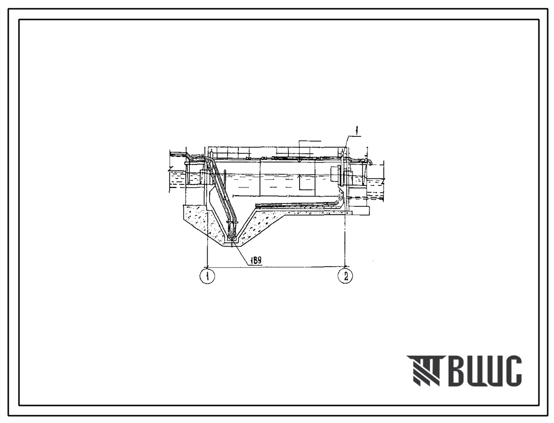 Типовой проект 902-2-374.83 Песколовки аэрируемые шириной 4,5 м (3 отделения). Пропускная способность 200–240 тыс. м3/сут
