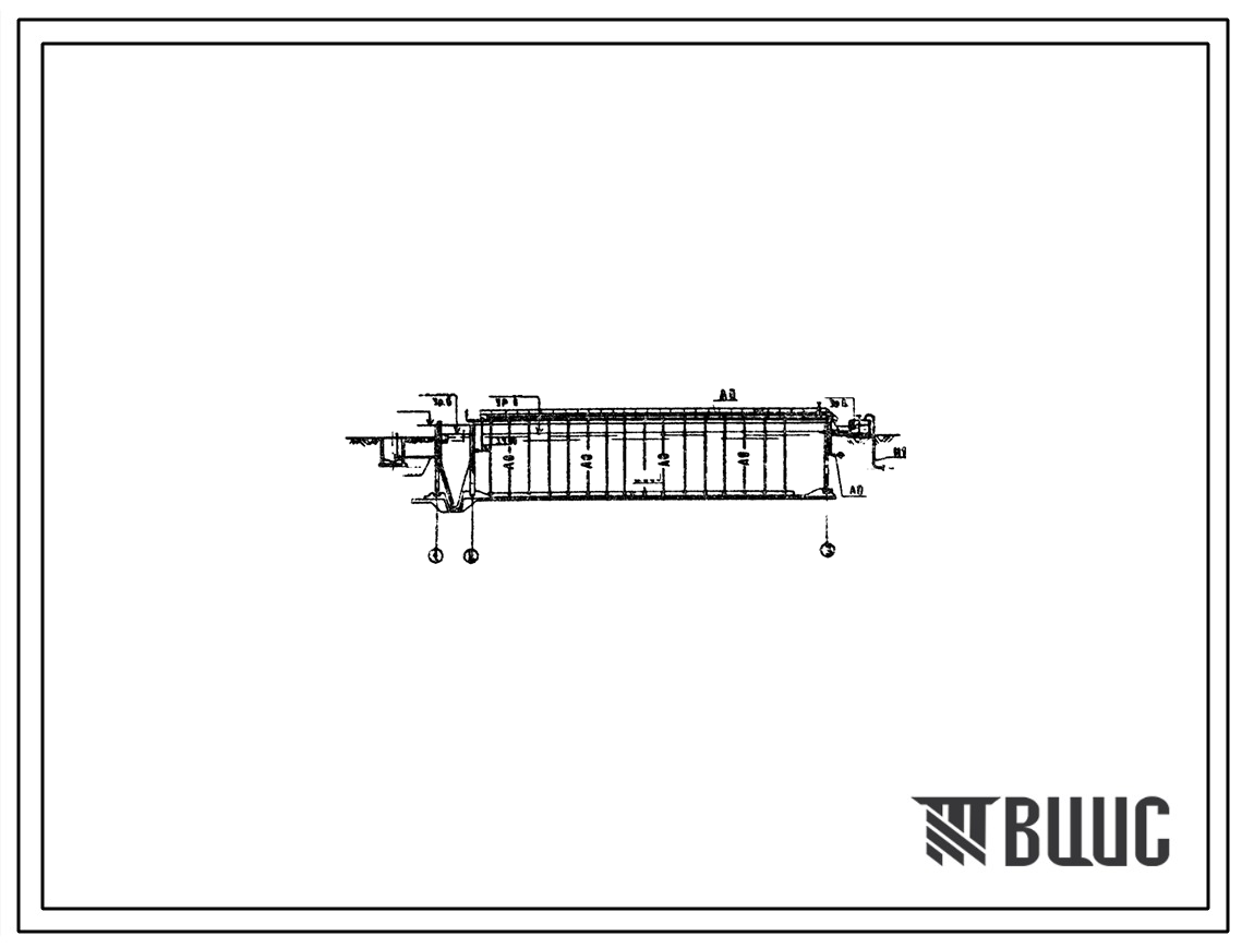 Типовой проект 902-3-058.87 Аэробные минерализаторы осадка сточных вод. Для очистных сооружений пропускной способностью 35-70 тыс. куб.м/сут