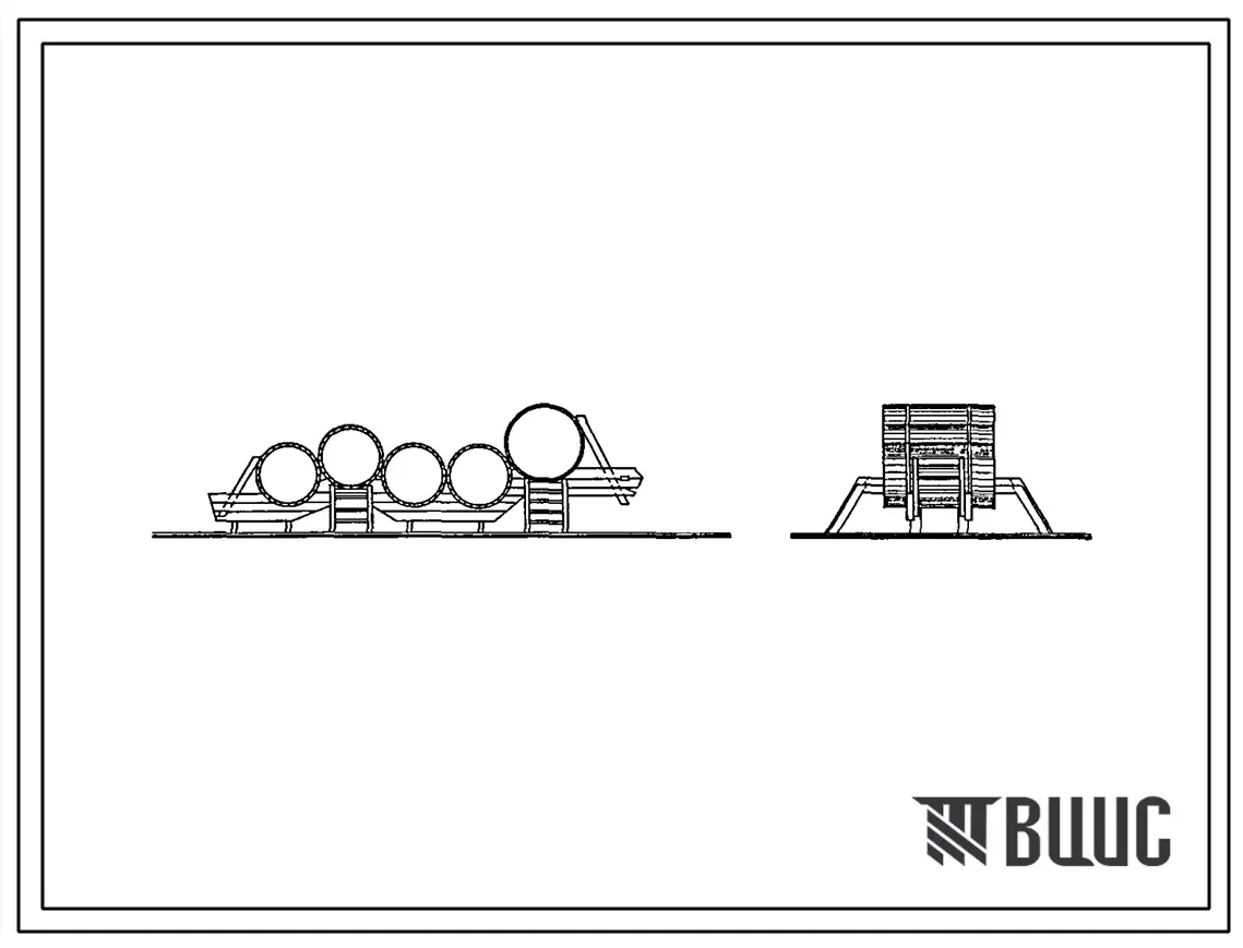 Типовой проект 320-22 Неподвижные игровые устройства для детских площадок. Устройства для активных игр