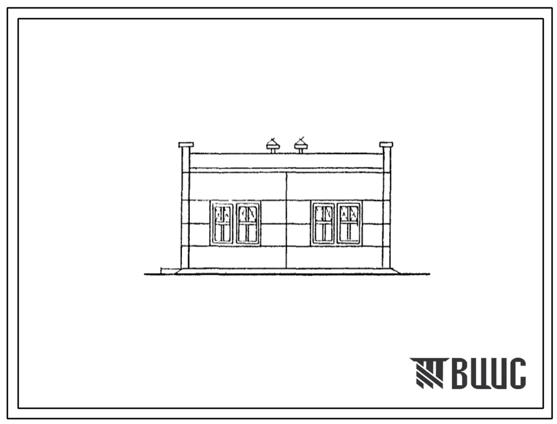 Типовой проект 407-3-64 Отдельностоящие комперессорные производительностью 60 и 180 м?/час.