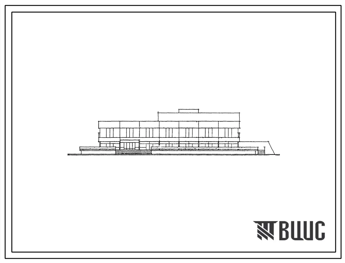 Типовой проект 272-20-15 Столовая на 1000 посадочных мест санаторного пансионата. Для строительства во II и III строительно-климатических зонах.