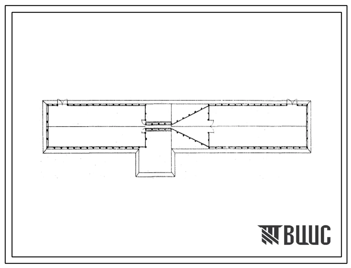 Типовой проект 807-40 Площадки для обработки кожного покрова крупного рогатого скота, лошадей и свиней с въездным дезбарьером. Для применения в составе животноводческих ферм и фабрик.