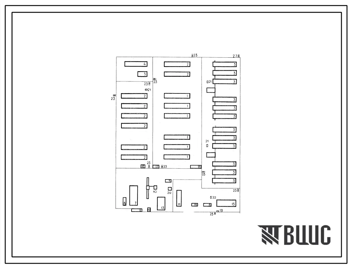 Типовой проект 805-01-35.85 Птицефабрика на 300 000 кур-несушек с содержанием в клеточных батареях БКН-3.