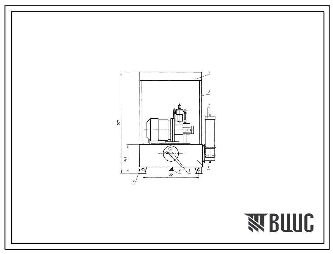 Шифр 2С160.РГ.16.24.7,5-1.1.4АК Насосная установка 2С160.РГ.16.24.7,5-1.1.4АК