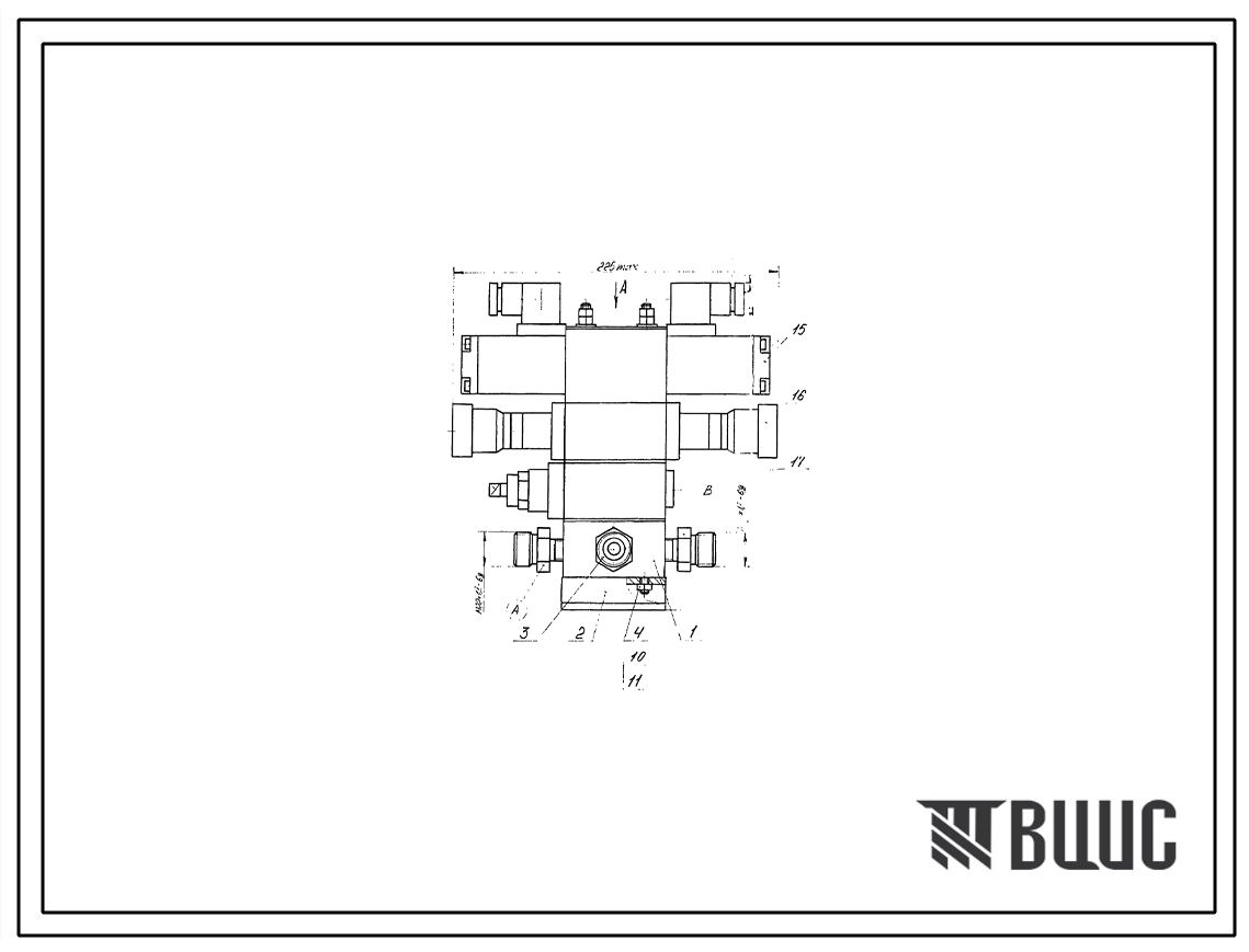 Шифр ДЗ-122.000 Гидроблок ДЗ-122.000