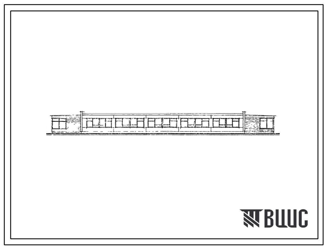 Типовой проект 211-1-43 Детские ясли-сад на 90 мест с расширением до 180 в летнее время (в конструкциях серии 467А).