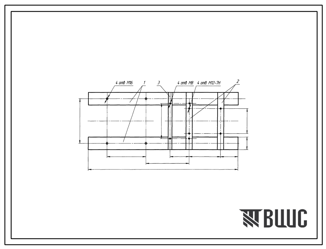 Шифр С400.82644.210.000 Рама С400.82644.210.000