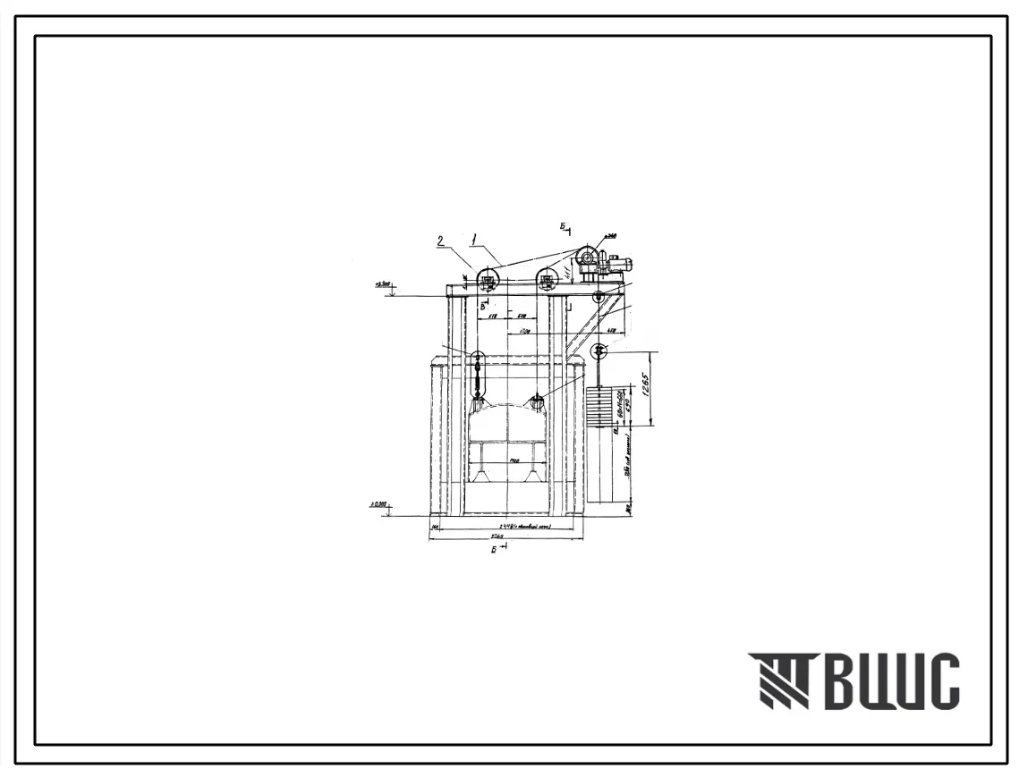 Проект 11339.02 Печь термическая камерная размерами пода 1,044х1,392 м на газе