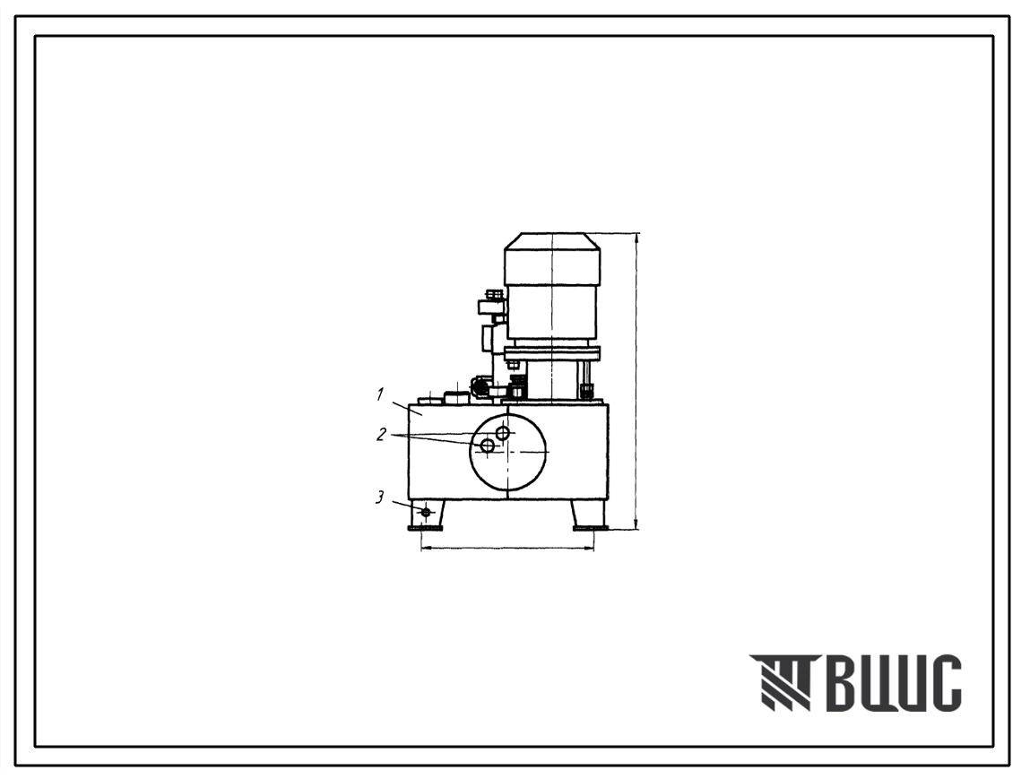 Шифр С100.АДК9698.000 Насосная установка С100.АДК9698.000
