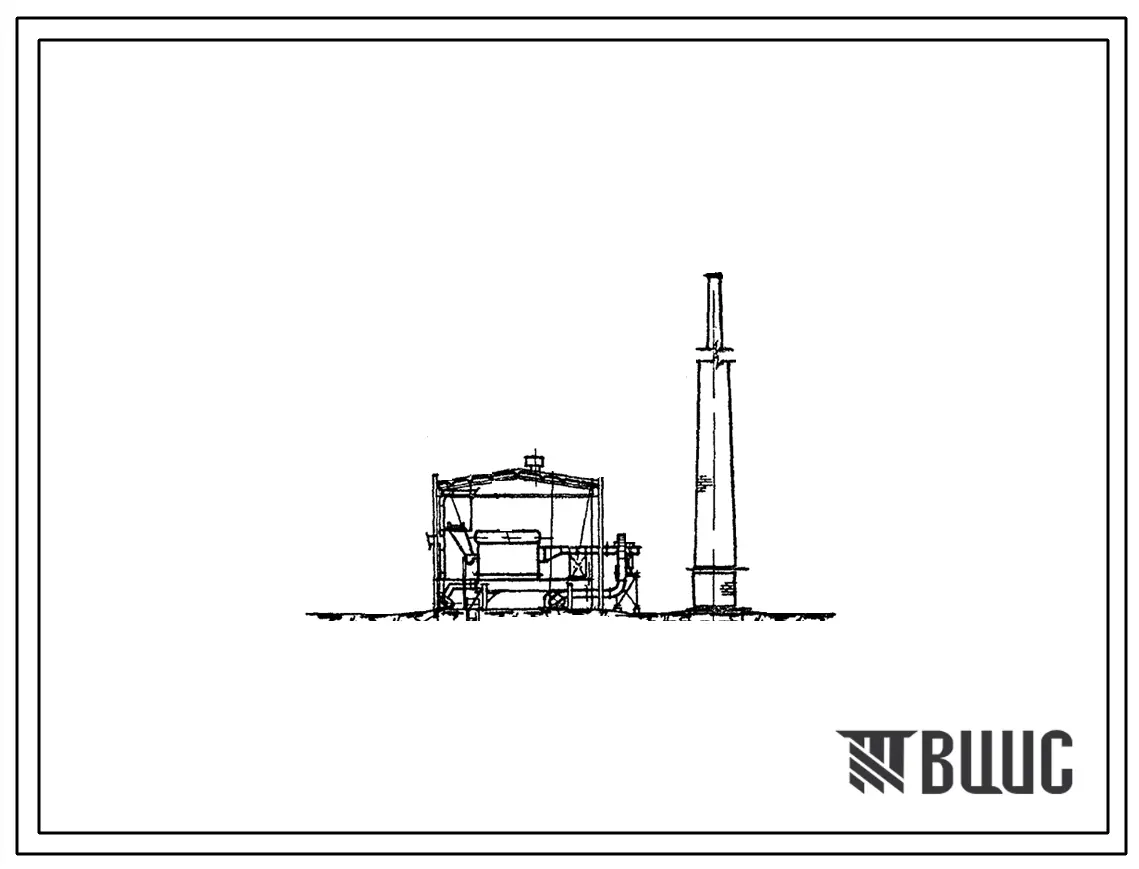 Типовой проект 903-1-47 Закрытая котельная на 3 котла ДКВР-2,5-13. Топливо антрацит, каменные и бурые угли. Теплоноситель пар.