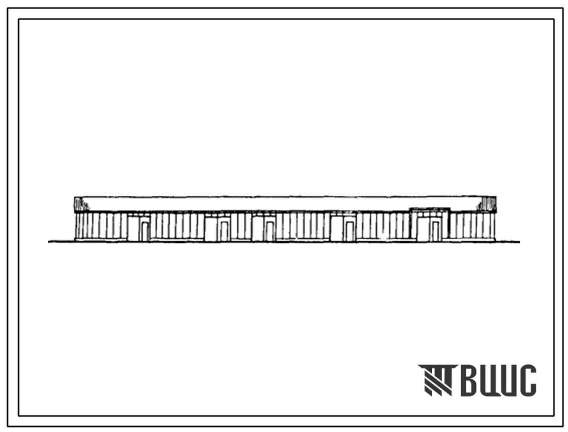 Типовой проект 813-2-21.86 Хранилище продовольственной капусты (с охлаждением) из легких металлических конструкций вместимостью 1000 т единовременного хранения