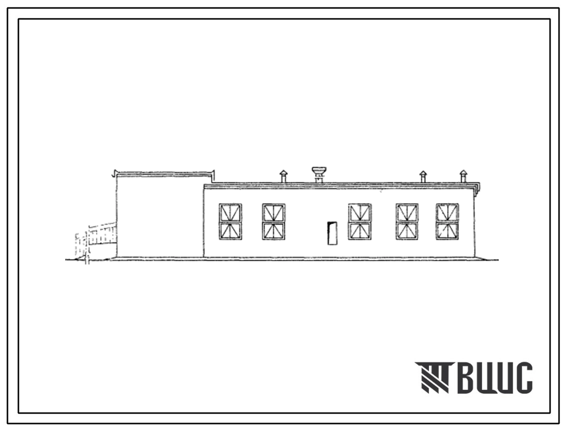 Типовой проект 801-442 Кормоприготовительный цех для комплексов и ферм по производству молока на 400 коров