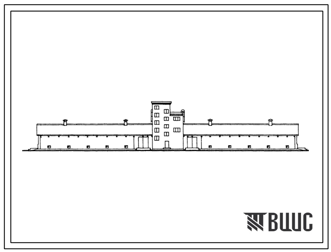 Типовой проект 812-39 Специализированный пункт по обработке и хранению семенного зерна на 1500 тонн в сезон.