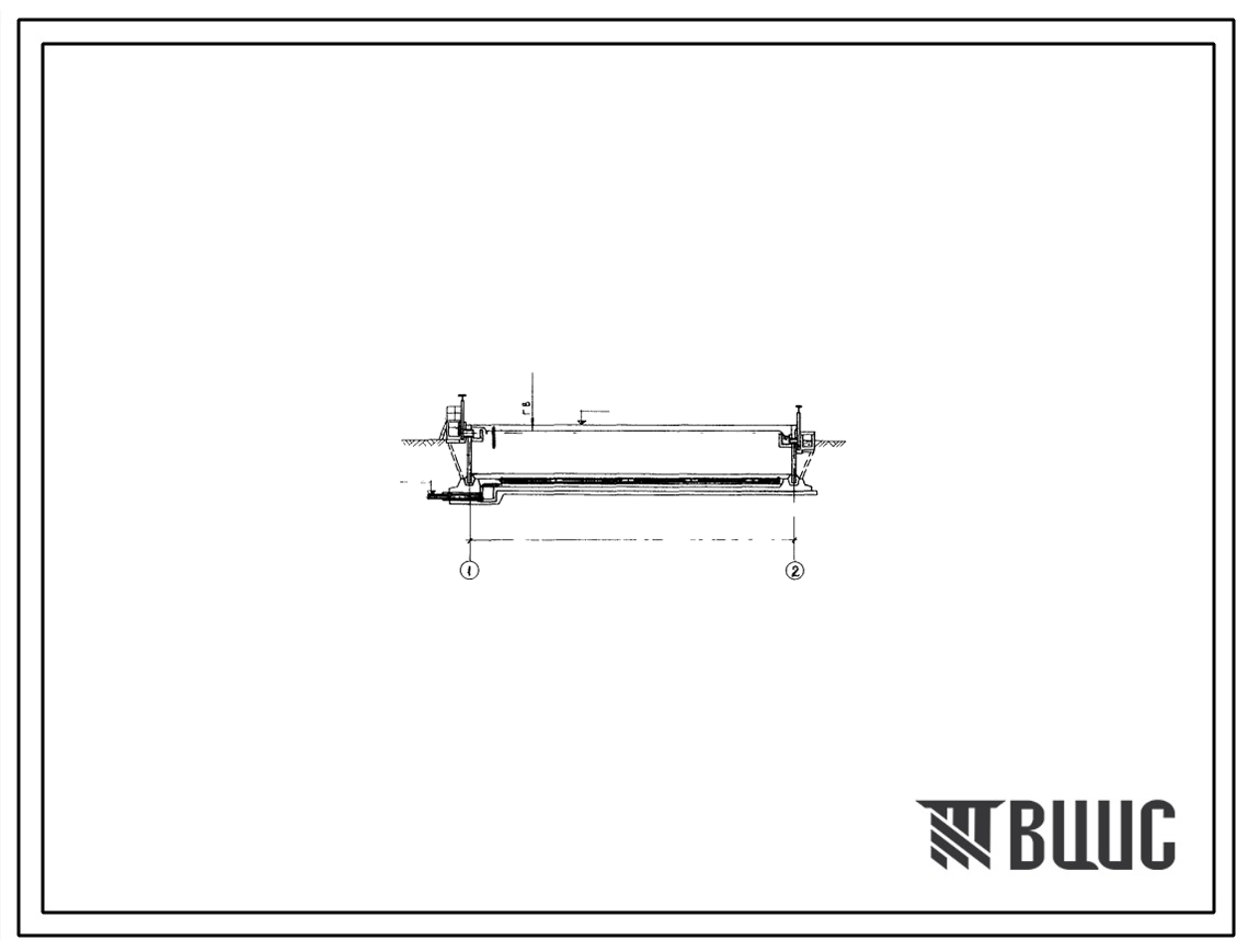 Типовой проект 902-2-231 Контактные резервуары шириной 6 м (2 секции)