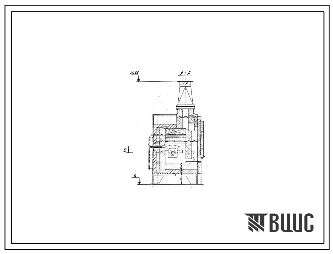 Проект 38414 Печь нагревательная щелевая размеры пода 2,5х0,8 м на мазуте