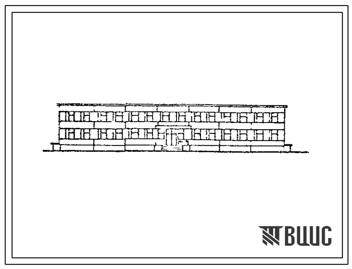 Типовой проект ХВ-78.82.Т (07-38-КП) Штаб типа 1 Сухопутных войск (вариант каркасно-панельных конструкциях серии ИИ-04)