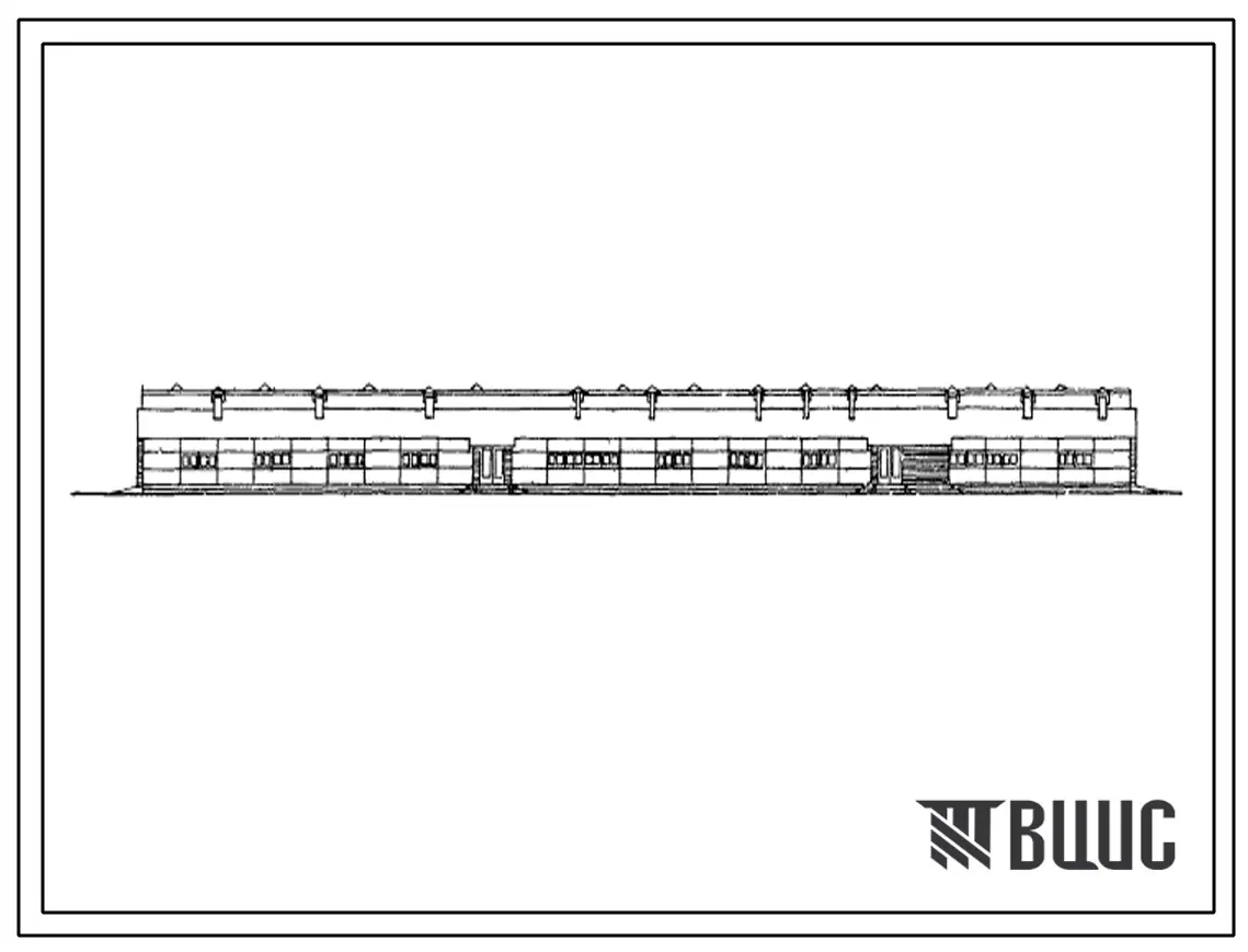 Типовой проект 803-123 Овчарня на 500 овцематок