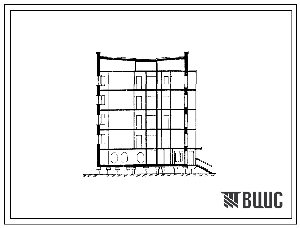 Типовой проект 112-022м.85 Пятиэтажные рядовые и торцевые, девятиэтажные торцевые жилые блоки для малосемейных и элементы блокировки