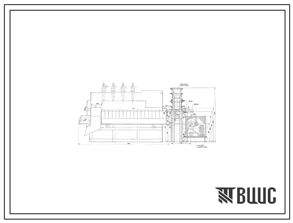 Проект ТЭ6779 Механизмы печи скоростного нагрева черного металла