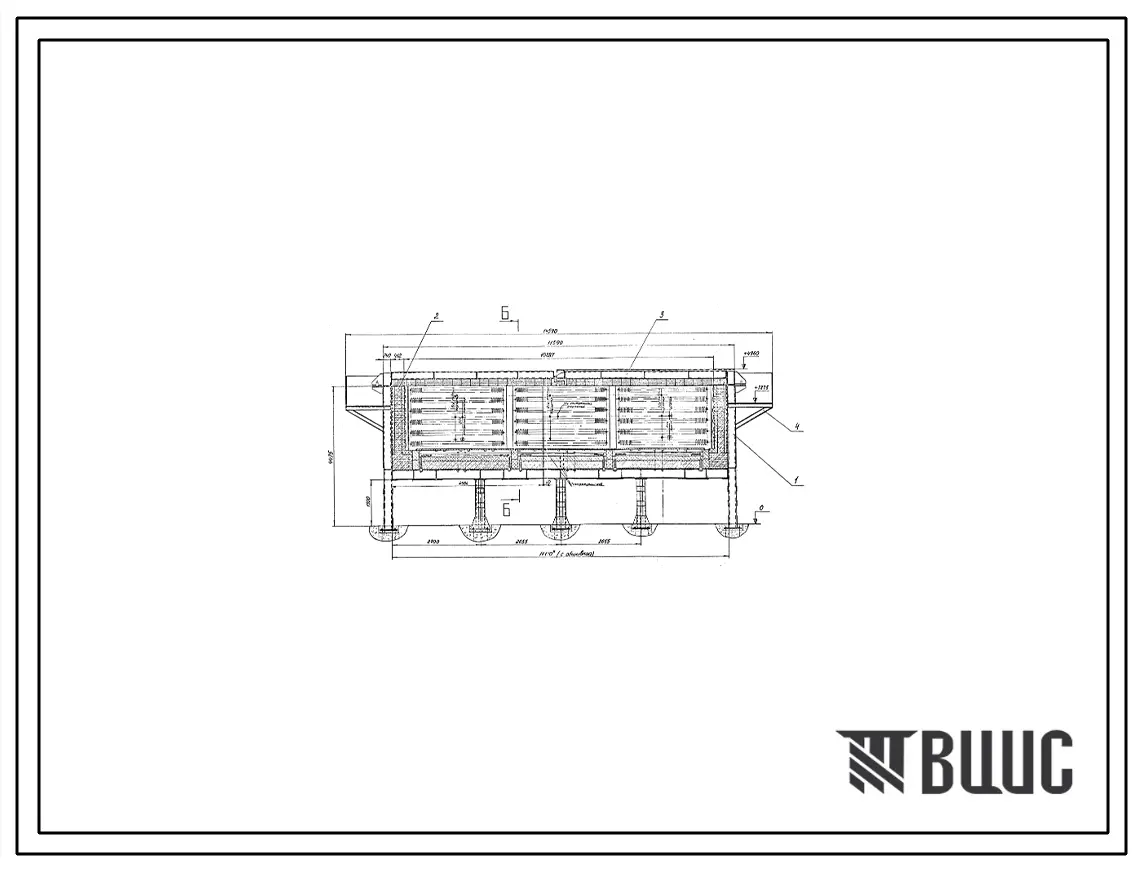 Проект 58983 Печь ямная электрическая размерами пода 6,6х9,8 м