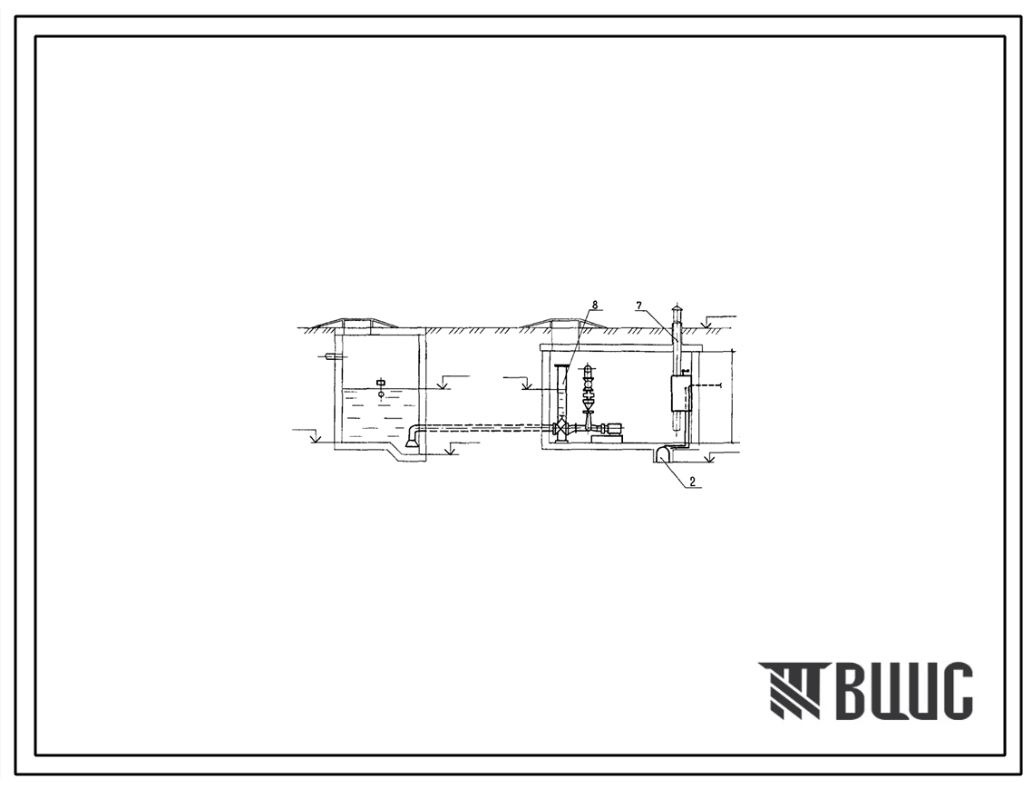Типовой проект 901-02-137.84 Насосные станции оборотного водоснабжения производительностью 45 м3/ч