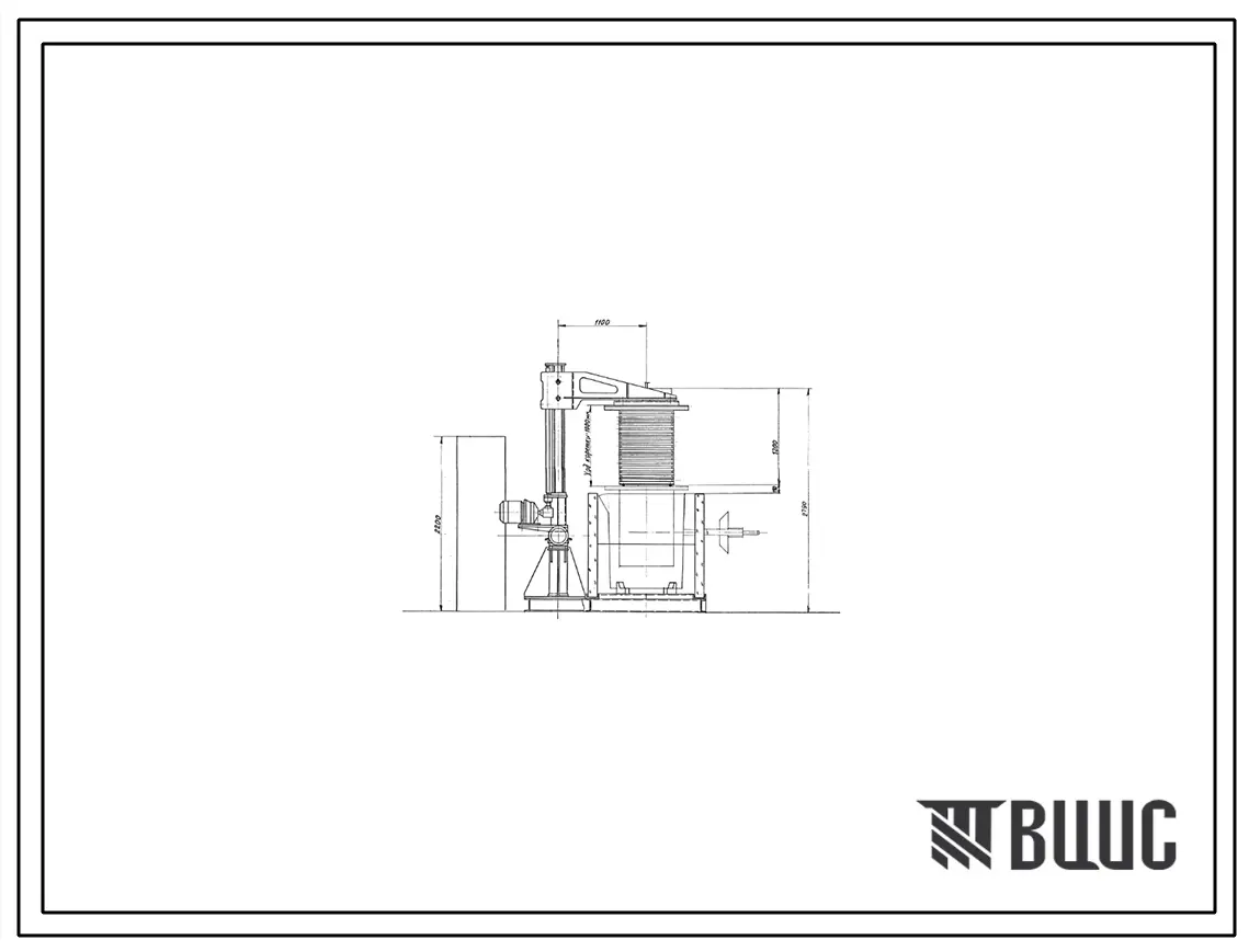 Проект 10054 Устройство электронагревательное для сушки и подогрева литейных ковшей емкостью 3 т