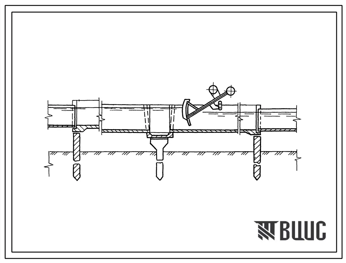 Типовой проект 820-1-29с.83 Вододелители с водомером на лотковых каналах