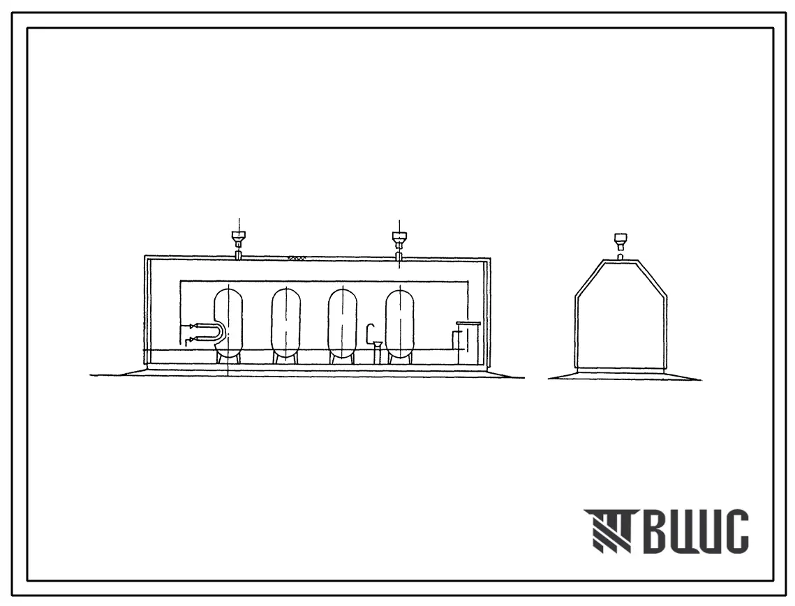 Типовой проект 402-22-55.86 Установка умягчения воды производительностью 10 м3/ч