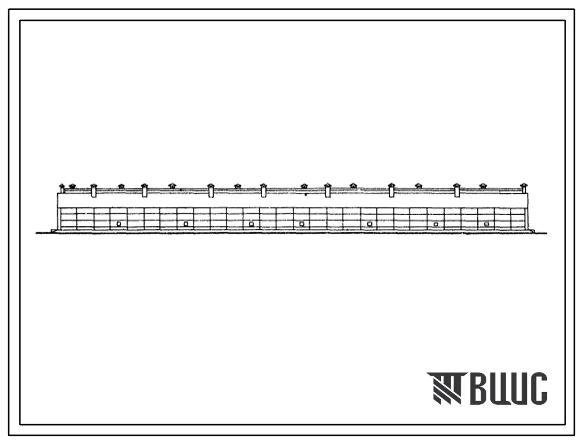 Типовой проект 805-278 Птичник для индеек родительского стада на 1800 голов.