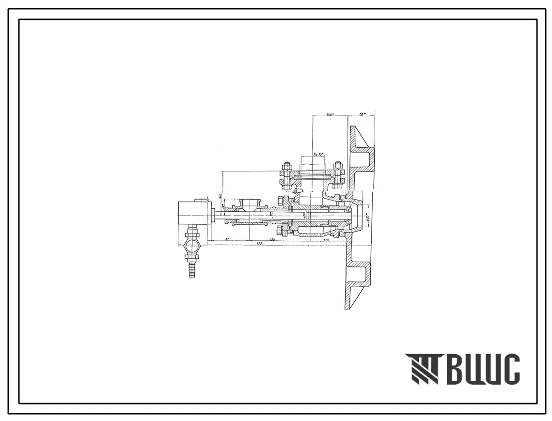 Проект Н7164 Горелка дутьевая унифицированная ГДУ-50