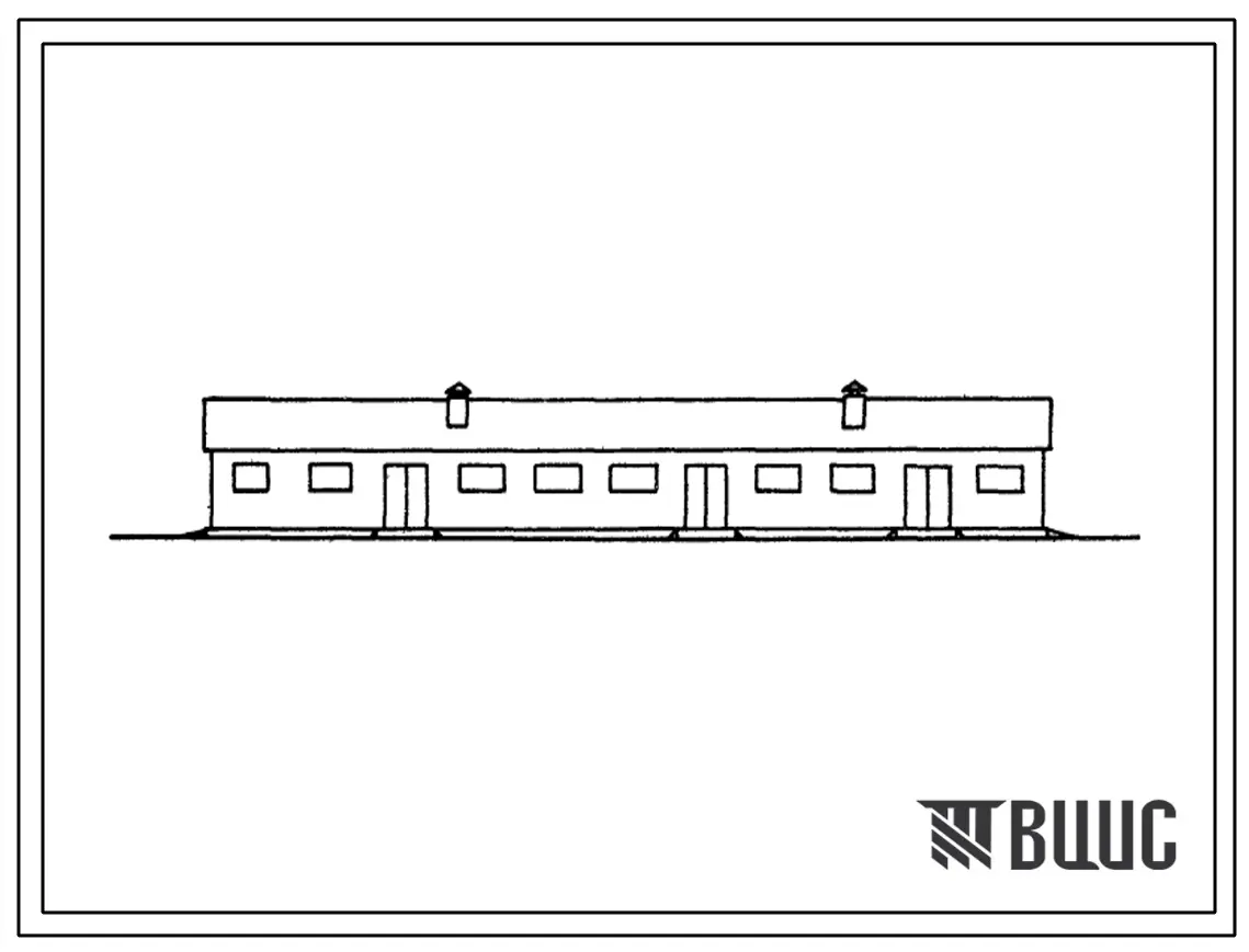 Типовой проект 803-58 Овчарня на 100 баранов.