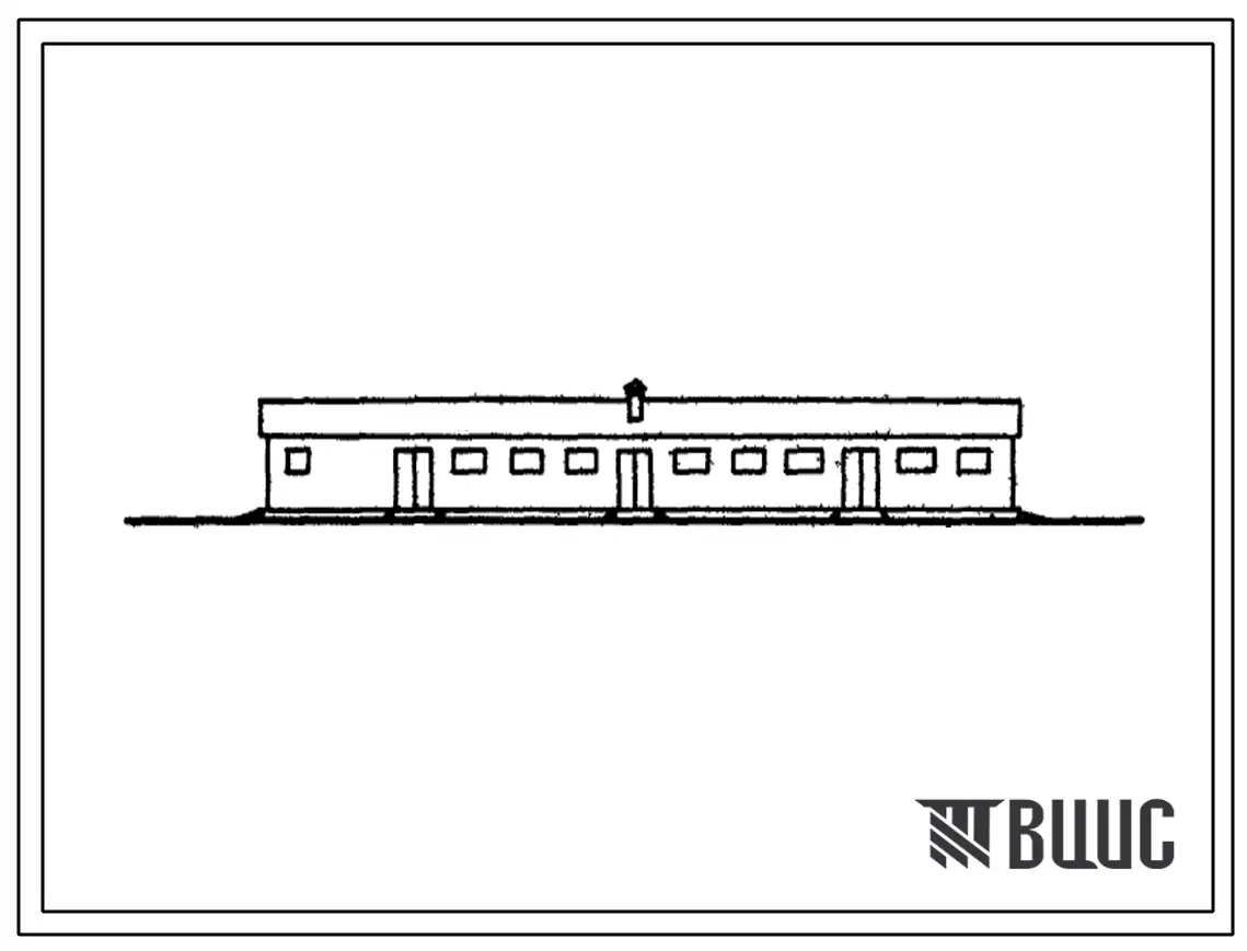 Типовой проект 803-60 Овчарня на 150 баранов.
