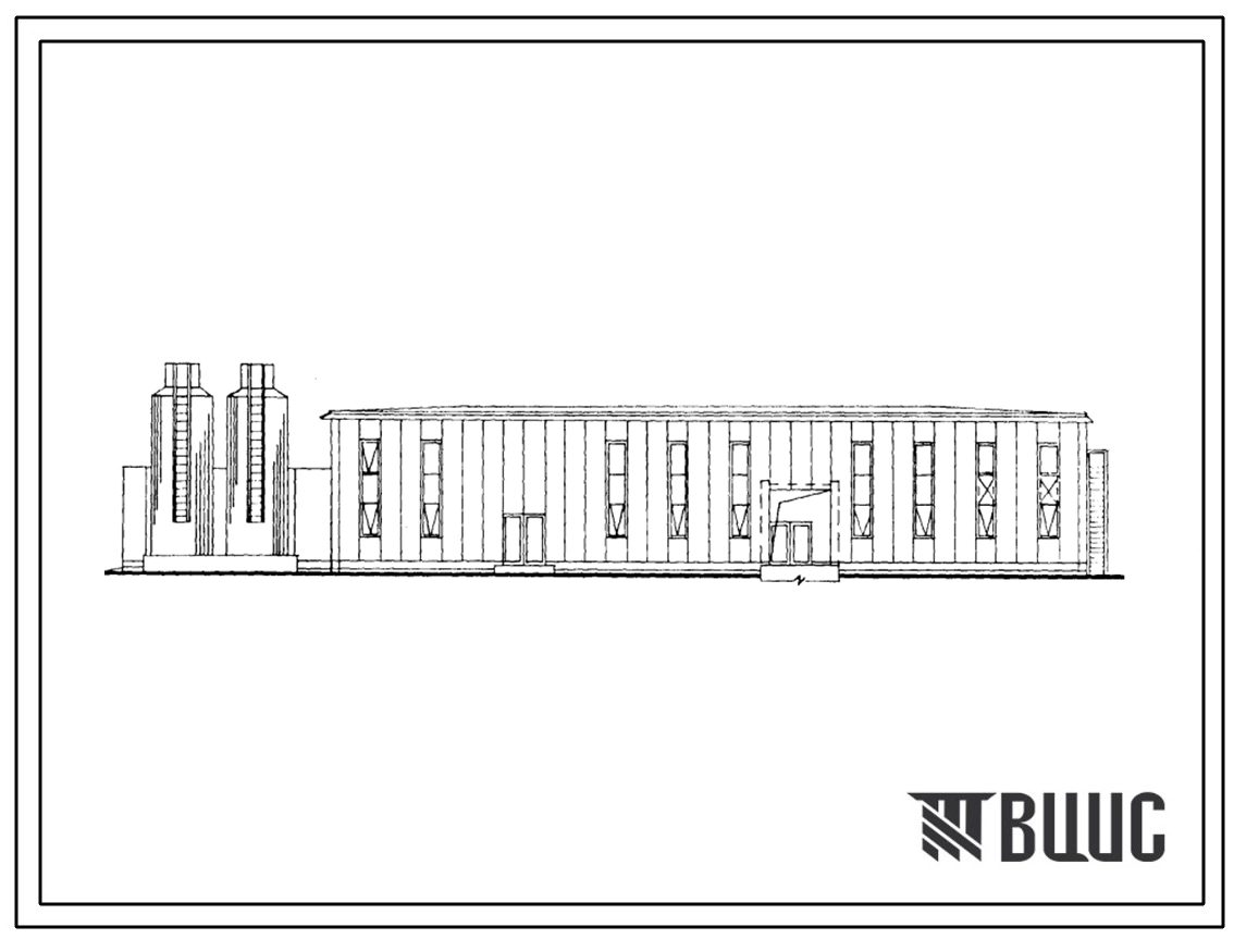 Типовой проект 412-2-38.85 Цех (в модуле) по перекачке подсырной сыворотки мощностью 0,3 т сухого белкового концентрата в смену и 0,7 т рафинированного молочного сахара