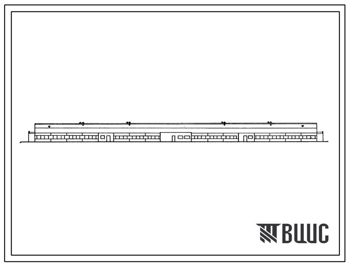 Типовой проект 802-4-1 Свинарник для поросят-отъемышей на 2440 мест.