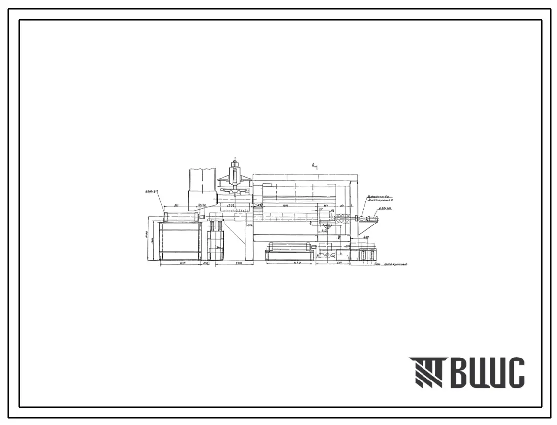 Проект Э10646М Механизмы нагревательной высокоэффективной печи струйного нагрева