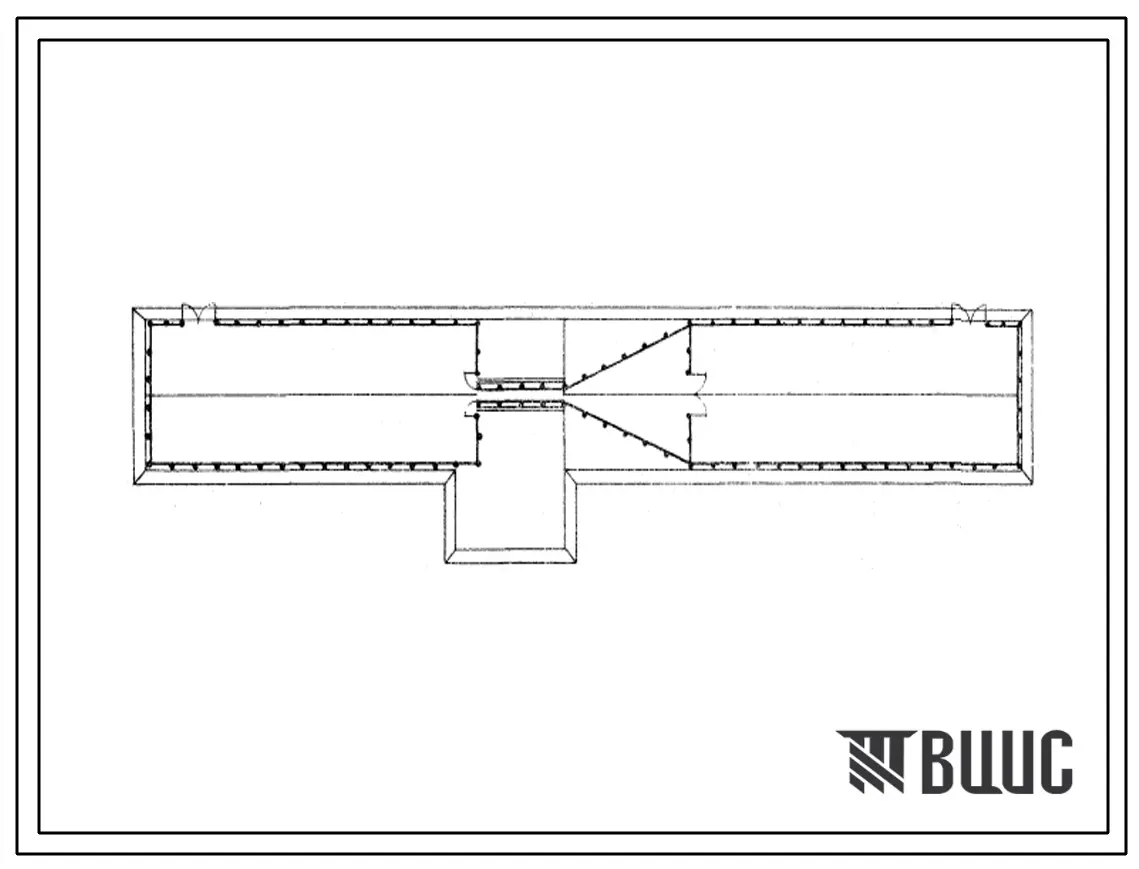 Типовой проект 807-40 Площадки для обработки кожного покрова крупного рогатого скота, лошадей и свиней с въездным дезбарьером. Для применения в составе животноводческих ферм и фабрик.