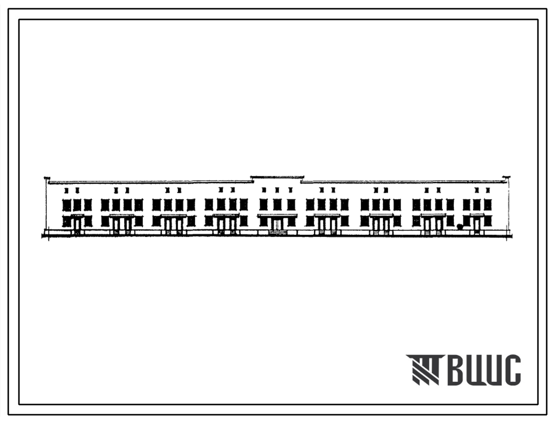 Типовой проект 254-1-8с  Детская инфекционная больница на 120 коек. Для строительства во II, III и IV строительно-климатических зонах, в районах над горными выработками, с сейсмичностью 7-8 баллов.Проходная.