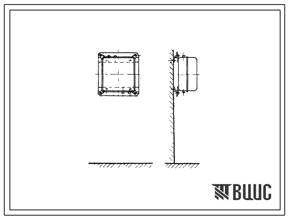Серия 4.407-74 Установочные рабочие чертежи одиночных электроаппаратов (для помещений с нормальной средой). Материалы для проектирования.