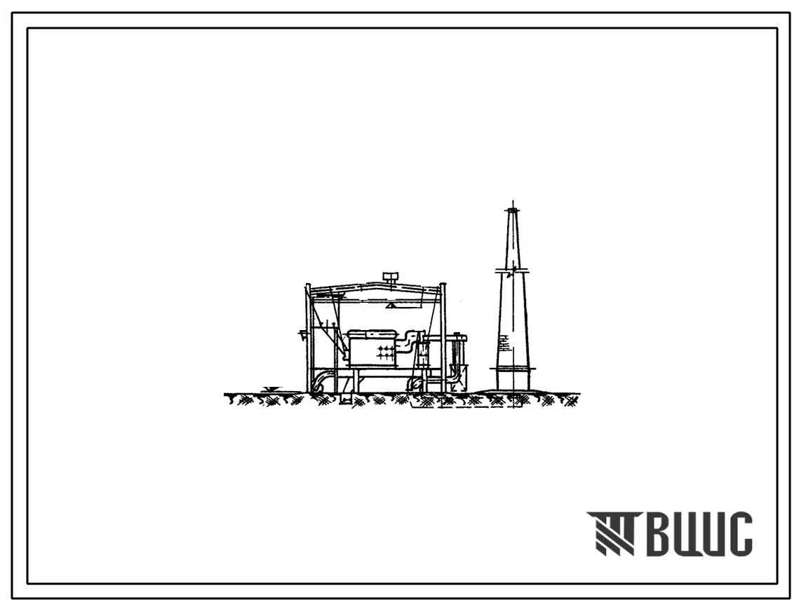 Типовой проект 903-1-50/70 Котельная с тремя котлами ДКВР-4-13 закрытого типа для централизованного теплоснабжения. Топливо-антрацид, каменные и бурые угли.