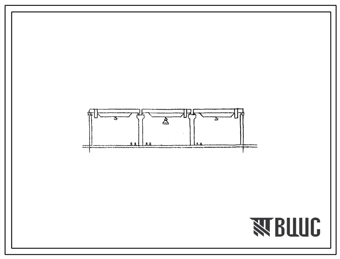 Типовой проект 709-105 Открытый склад металла со стеллажами повышенной высоты грузооборотом 110 тыс. т в год