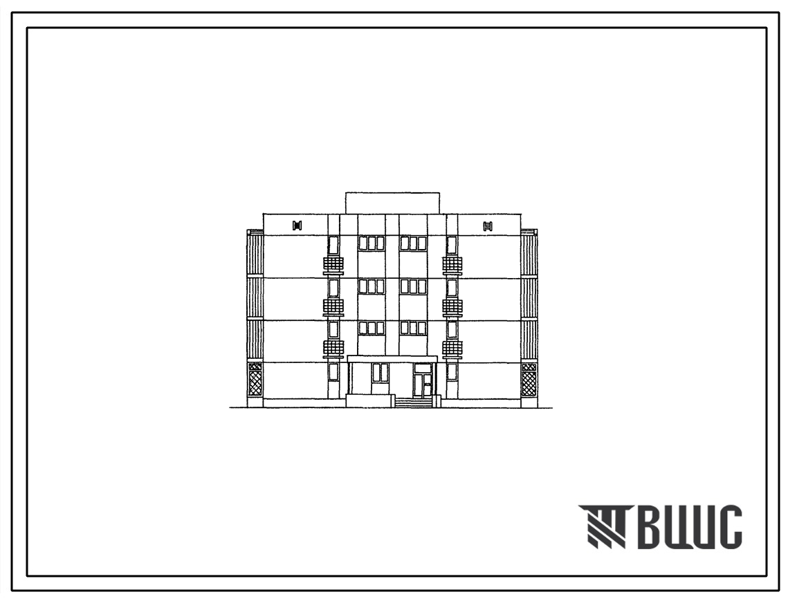 Типовой проект 112-79-10с 4-этажный 1-секционный дом на 16 квартир с 3-комнатными квартирами типа «Б». Для строительства в 4А климатическом подрайоне. В районах с сейсмичностью 9 баллов, на обычных и просадочных грунтах 1 типа.